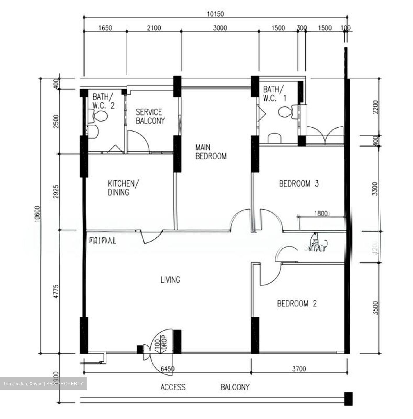 Blk 159 Jalan Teck Whye (Choa Chu Kang), HDB 4 Rooms #595847311